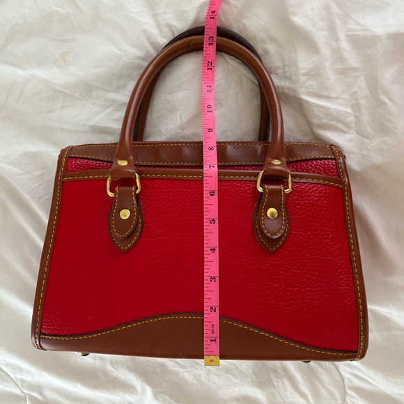 Dooney & Bourke / Red leather bag - Picture 2 of 9